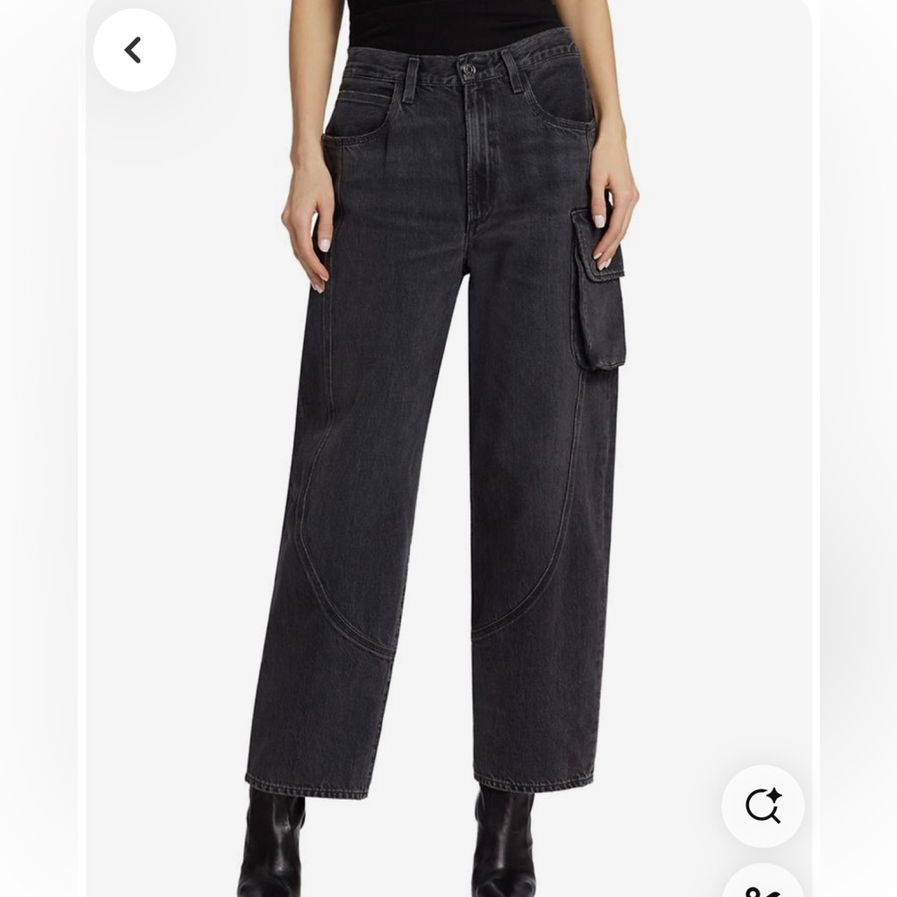 Agolde Relaxed Wide-Leg Jeans Cargo 24